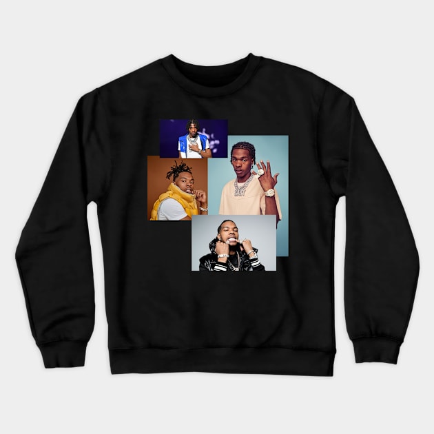 Lil Baby Collage #1 Crewneck Sweatshirt by Oldies Goodies!